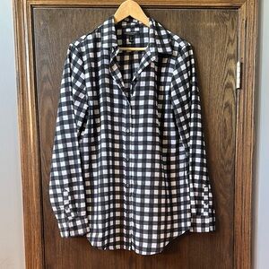 Banana Republic Buffalo plaid button down